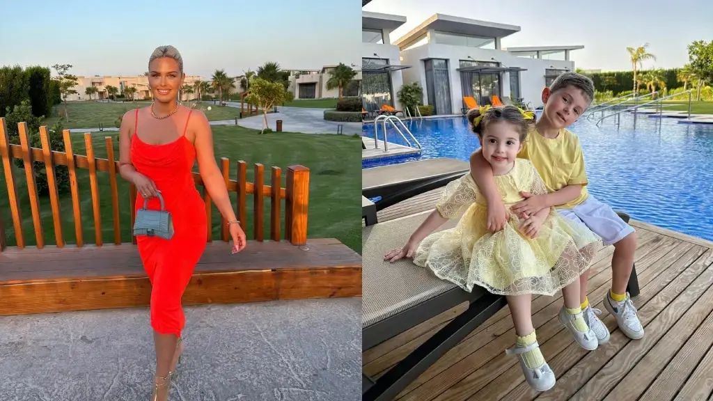 Learta i dërgon fëmijët në shkollë, kaq me stil i ka veshur e rregulluar