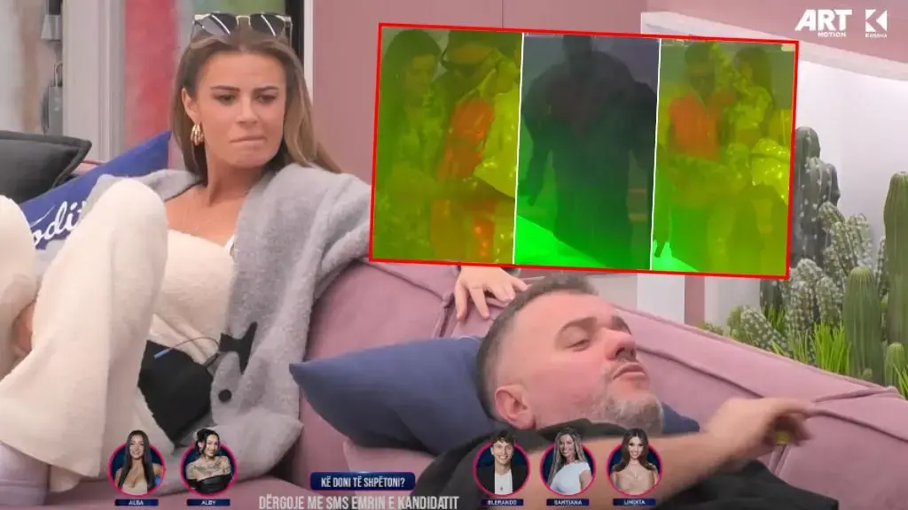 E teprojnë Buci e Santiana, bën vallëzim sensual në ndejën e organizuar mbrëmë në shtëpinë e Big Brother
