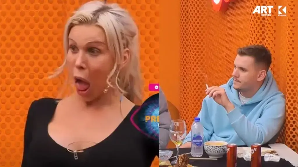 I frikësuar mos po e puth Edona, ky është reagimi epik i Adrit
