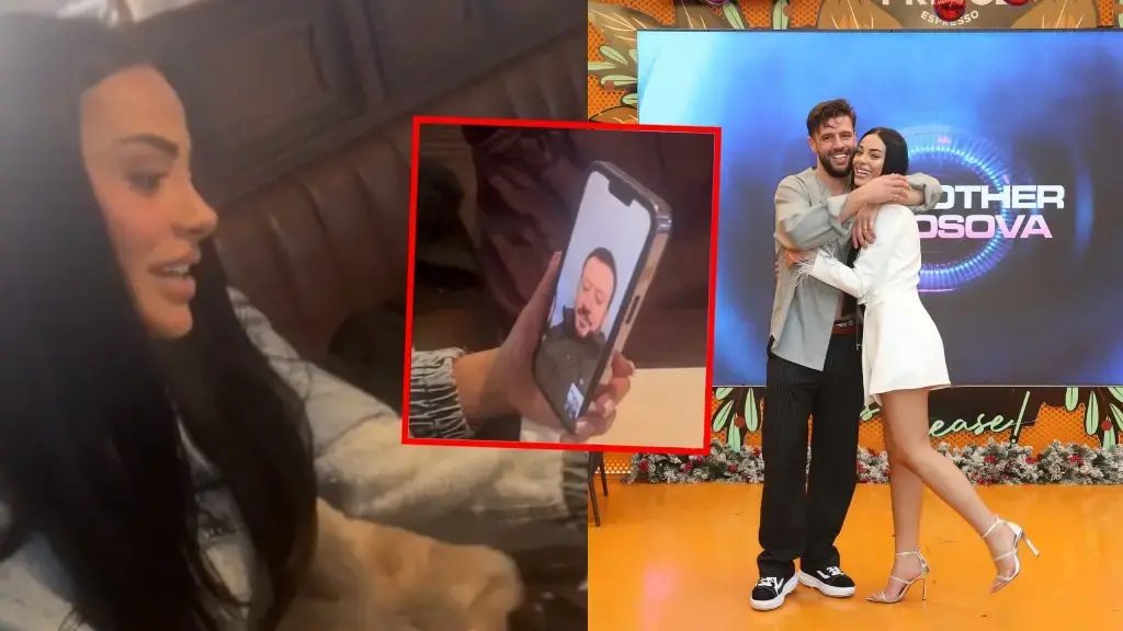 Publikohet video e Kaderit duke komunikuar me ‘vjehrrin’, babain e Lumbardhit, pasi doli nga Big Brother