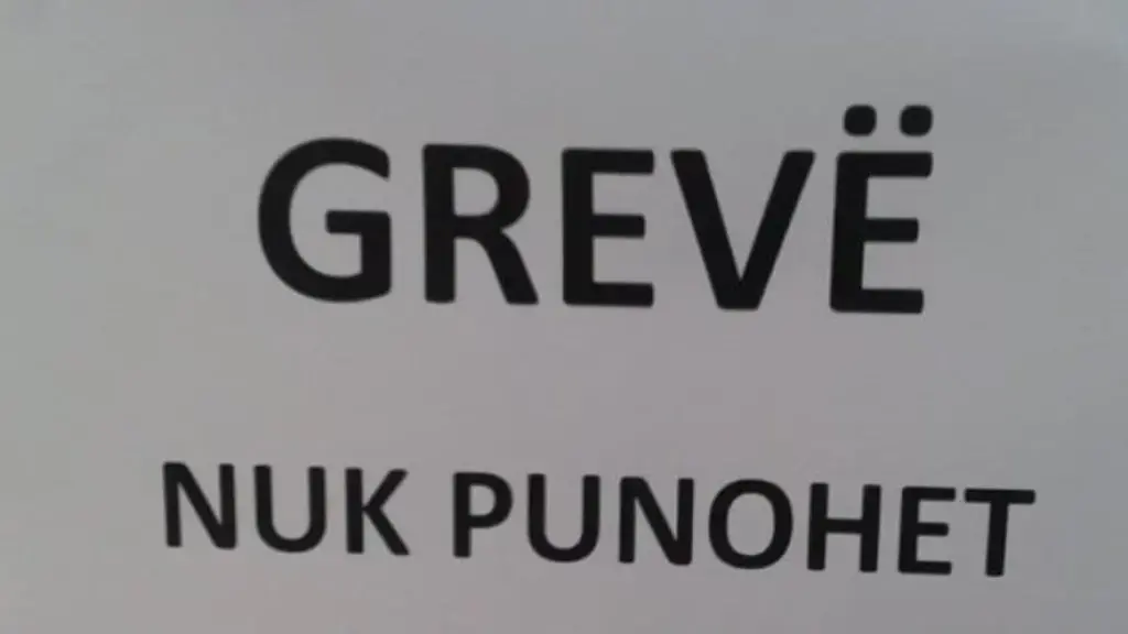 Punëtorët teknik të shkollave në Prishtinë sot hyjnë në grevë