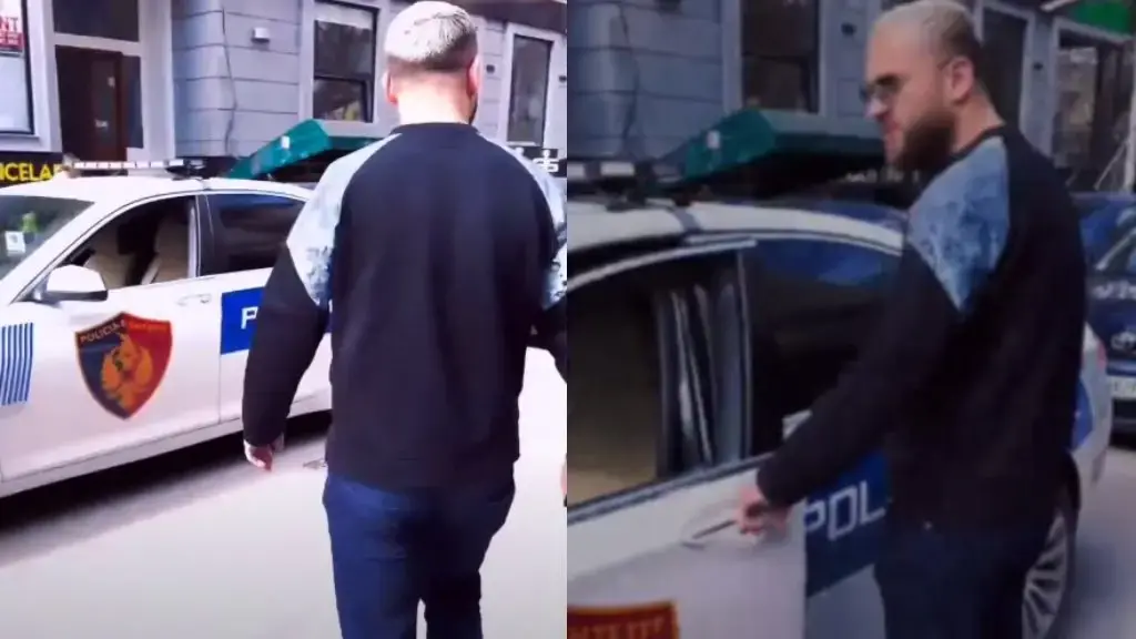 U tha se Luiz Ejlli ka problem me polici, ai bënë këtë veprim teksa hyp në veturen e tyre