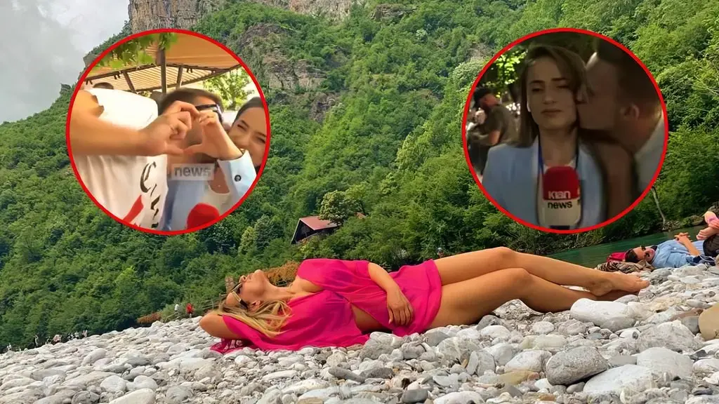 Kush është gazetarja shqiptare që tifozët holandezë i dhuruan puthje