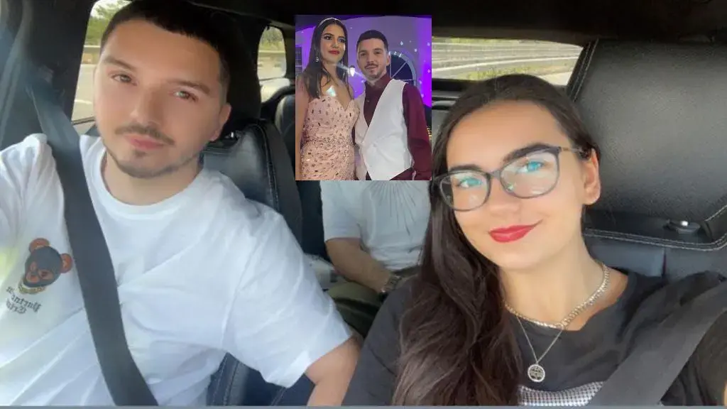 Reja e Mihrijes publikon foto krah Platorit në bregdet, shfaq format mahnitëse në bikine