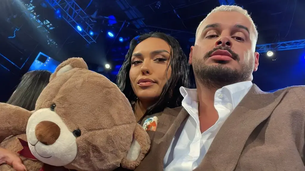 Fotoja e Dagz e Einxhel me të cilën po bëhet shaka, ky i fundit e shpërndan në Instgramin e tij