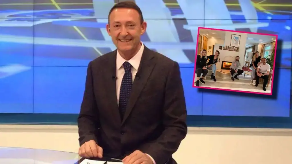 Foto e rrallë, Mustafë Muçaj pozon me të bijat dhe djalin e vetëm