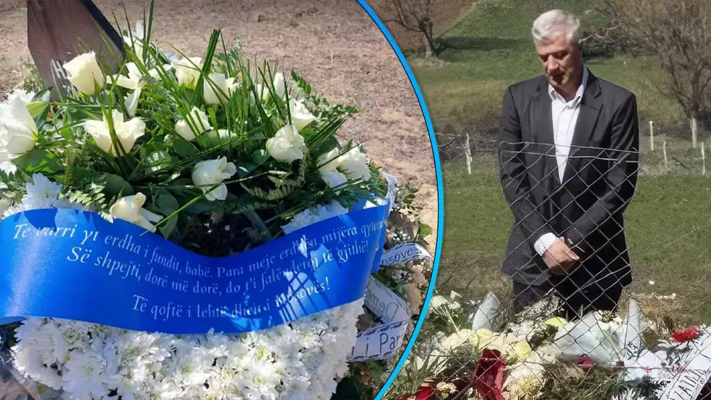 Emocioni i fundit: Thaçi nderon babanë e tij me një mesazh prekës