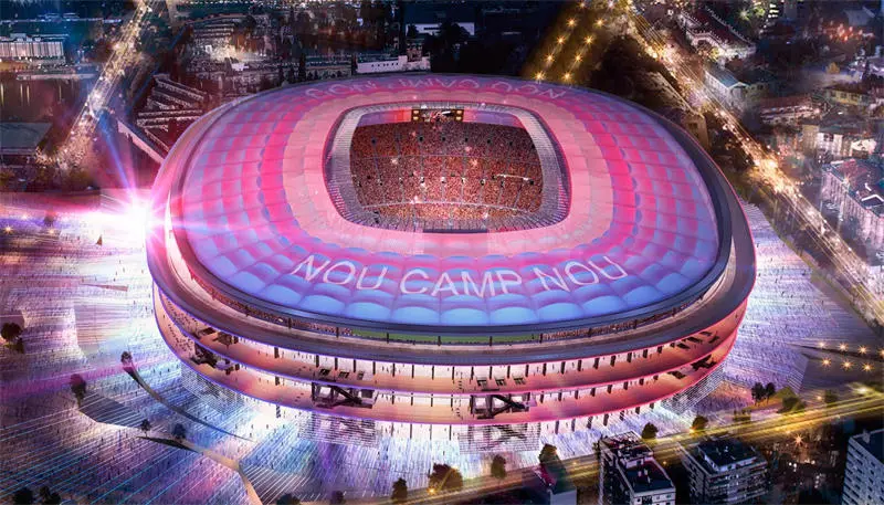 Barcellona: nuovo Camp Nou entro il 2025