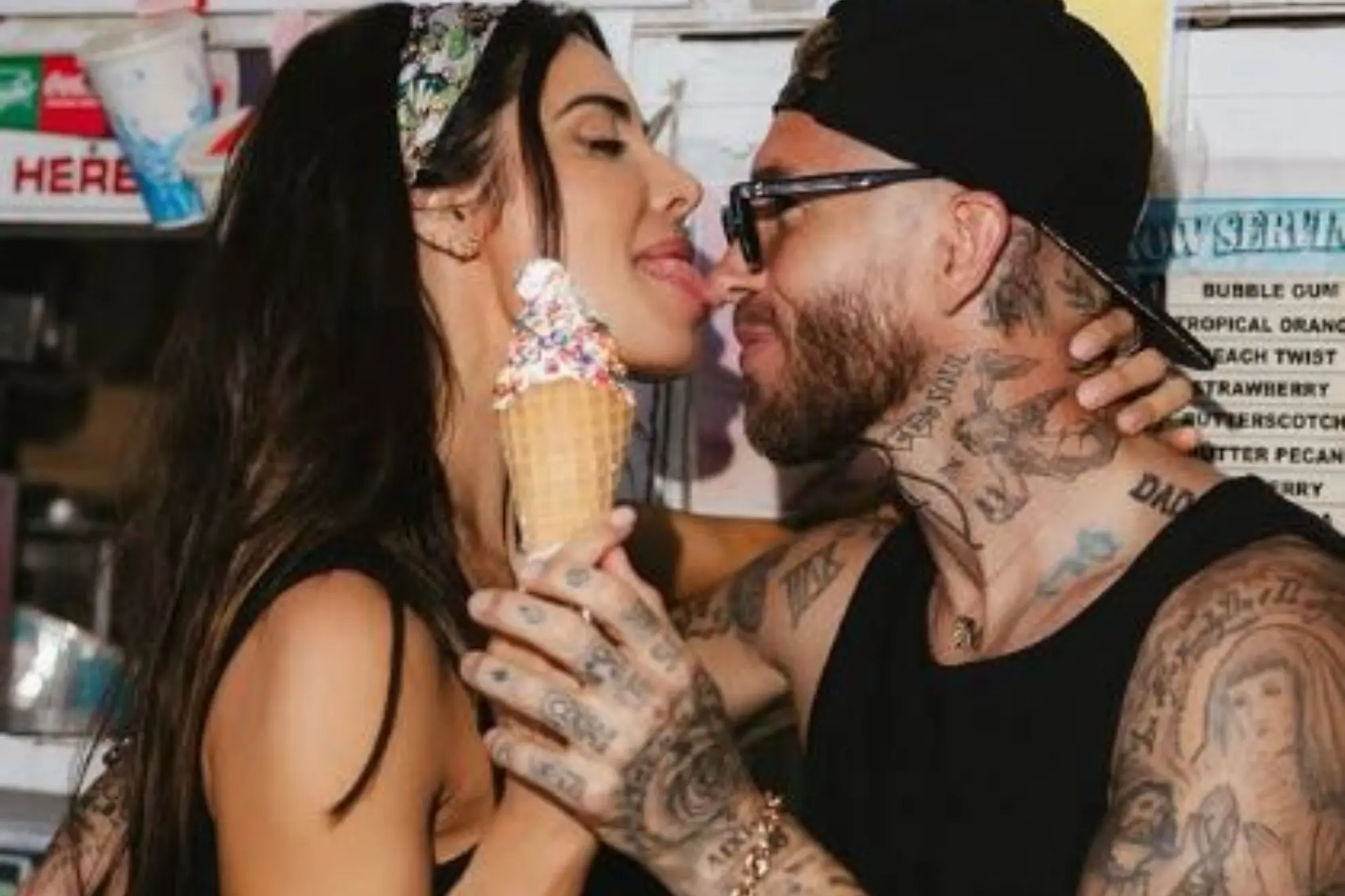 Sergio Ramos dhe Pilar Rubio gjatë festimit të përvjetorit të gjashtë të martesës