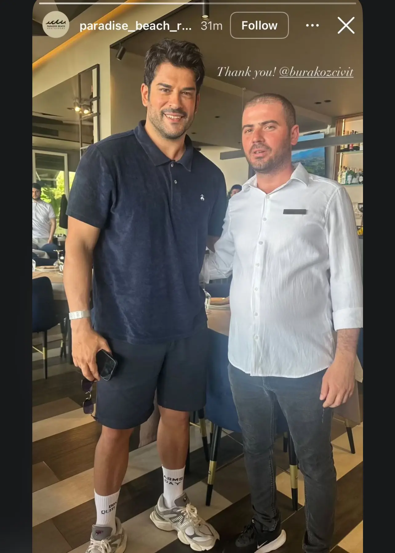 Burak Özçivit në Shqipëri