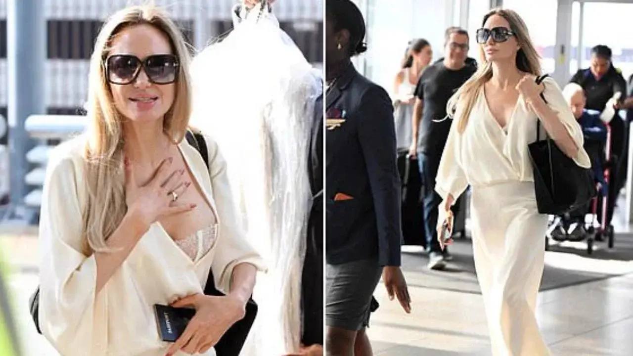 Angelina Jolie: Elegancë dhe mister në Nju Jork