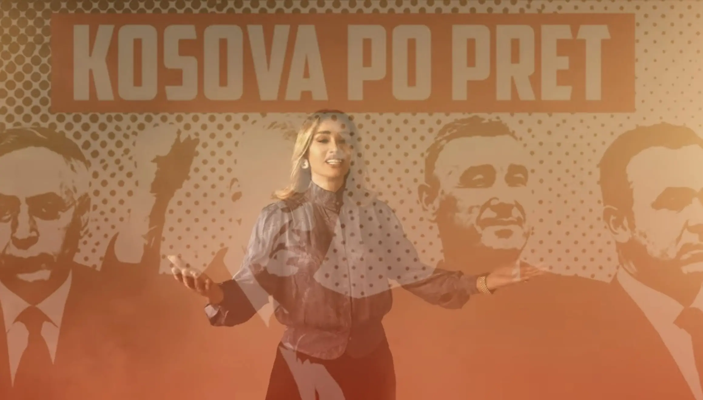 Dafina Dauti sjell emocionin e Kosovës me këngën “Kosova po pret” në prag të vendimit në Hagë