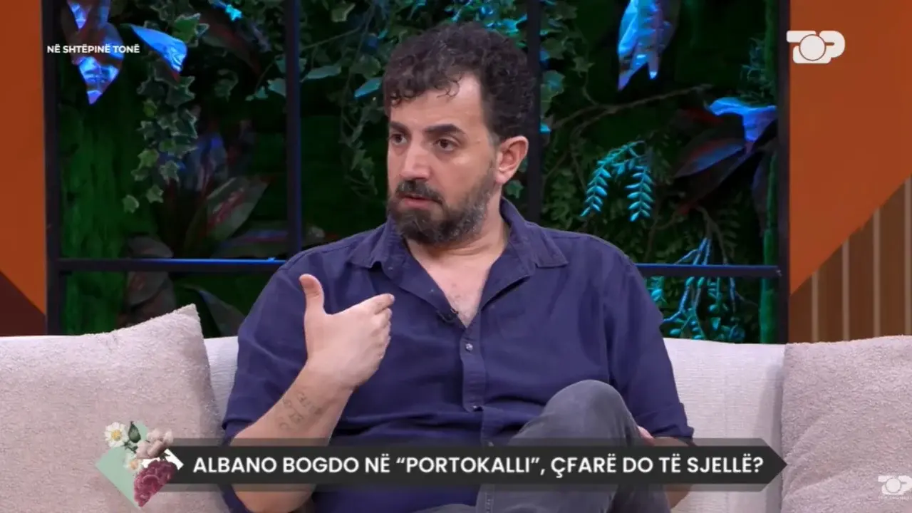 Albano Bogdo reagon ndaj kritikave për skeçin e ‘Portokallisë’: Ndërroni kanal nëse nuk ju pëlqen humori