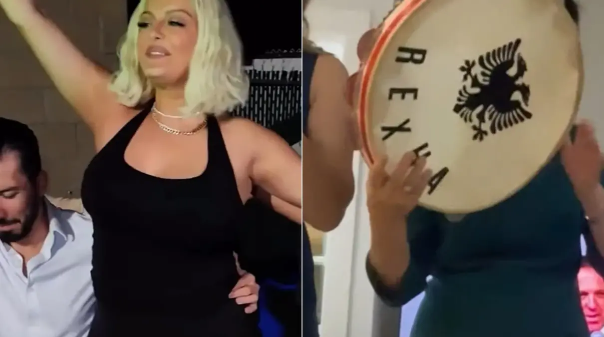 Bebe Rexha rikthen traditat shqiptare në dasmën e vëllait të saj